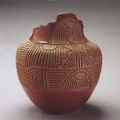 Jar with incised designs, 1982. Martina and Diego Aguino