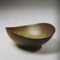 Large folded bowl, 1944. Otto and Gertrud Natzler