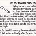 Basic Yoga Posture - The Inclined Plane
