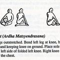 Basic Yoga Posture - The Twist