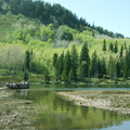 Silver Lake, Brighton, Utah.  Scene in Summer 2010