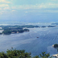 Pine Island, Matsushima, Japan. July, 1993. All those spots now are under the mud and rubble after tsunami.