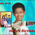 Happy Birthday to Eric