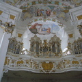 教堂內的壁畫及管風琴