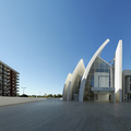 猶太史教堂(Jubilee Church)，羅馬，建築師：Richard Meier