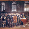 The first elected Assembly of Lower Canada, in Quebec City, debates whether to use both French and English, January 21, 1793

