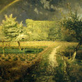 1868~1873四季系列，春 
米勒的《春》是因應一位收藏家要求，而畫的四季系列中的其中一件，前後大約花了五年時間才完成。《春》是受託四季系列畫作中，唯一沒有大型、眾多人物的，色彩也較以往明亮、豐富許多。