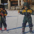 初试滑雪