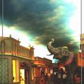 一隻大象、一炮巨雲在「威尼斯館」(2003/0908)