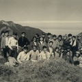民國59年，我參加台大登山社「玉秀連峯」的活動，當時在秀姑坪留下了這張照片，畫面的背後就是我們馬上就要挑戰的玉山主峯。
