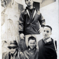 民國56年，那年我們高三，和建中的同學一起去畢業旅行，留下的照片。