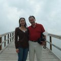 2008年4月4日攝於Alabama 海邊－Grace & Dr. Bestmann