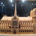 巴黎圣母院的模型