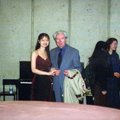 茱莉亞音樂院2003年5月趙怡雯博士班獨奏會溫哥華交響樂團音樂總監柯米席歐納親臨