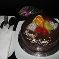 檳城旅館送給阿都ㄚ的生日驚喜蛋糕