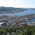 鳥瞰Bergen城