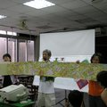 921這天陪同台灣重量級的資深童書插畫家--鄭明進老師到國小演講