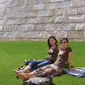 Getty博物館-赤腳躺在草坪上 說不出來的舒服