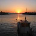 富基漁港的夕陽