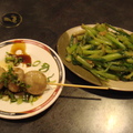 台東50幾年米苔目--一串貢丸外加一盤燙青菜