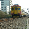 2011,03,13 15:51 FX50 海線193km,稻田灌溉中來一張,結果1024車次才2組。