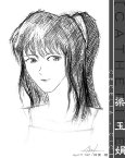 本人超長篇小說作品－－「Catherine」的人物插畫，由好友羽蕭於2001年所繪製。