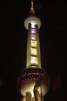 夜晚的東方明珠，很有它的味道