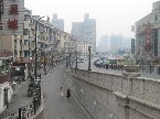 西藏路景。四行倉庫就在照片左首路口。