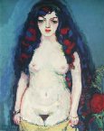 裸女  Mädchenakt - Fille nue, um 1907