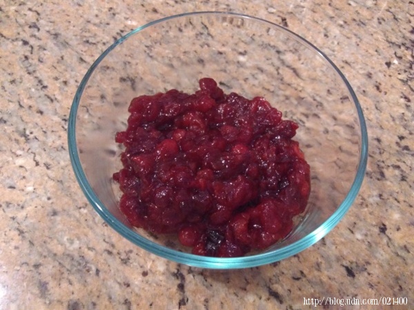 Cranberry sauce