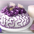 上城糕餅小舖母親節蛋糕　紫薯芋泥（只屬於妳）蛋糕 - 3
