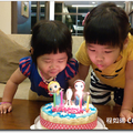 為五歲小女生特別訂製的冰雪奇緣生日蛋糕 - 1