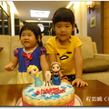 為五歲小女生特別訂製的冰雪奇緣生日蛋糕 - 5