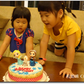 為五歲小女生特別訂製的冰雪奇緣生日蛋糕 - 16