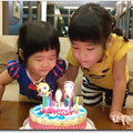 為五歲小女生特別訂製的冰雪奇緣生日蛋糕 - 47