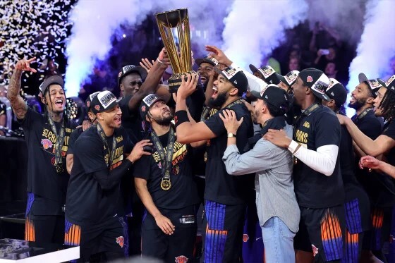 2025-26 NBA 季後賽賽程表 總冠軍賽 / 馬刺 1 : 4 尼克 , 尼克三冠 封面圖