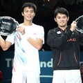 2012.9.30 泰國公開賽男雙冠軍盧彥勳及泰國Udomchoke