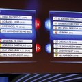 2014-15 歐洲足球 冠軍聯賽杯 小組賽籤表