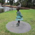 墨爾本市區公主公園的女孩雕像