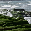 老梅海邊綠石槽