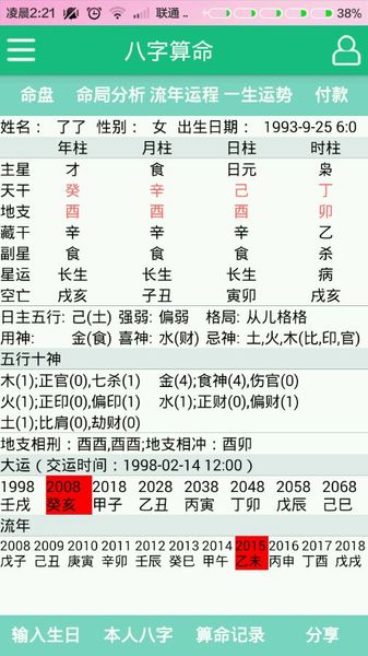 三酉沖一卯