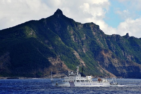 2012年9月14日中國海監船進入釣魚島_CCTV