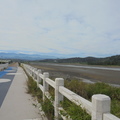 每天清晨騎自行車逛龍溪出海口，去看台灣海峽。