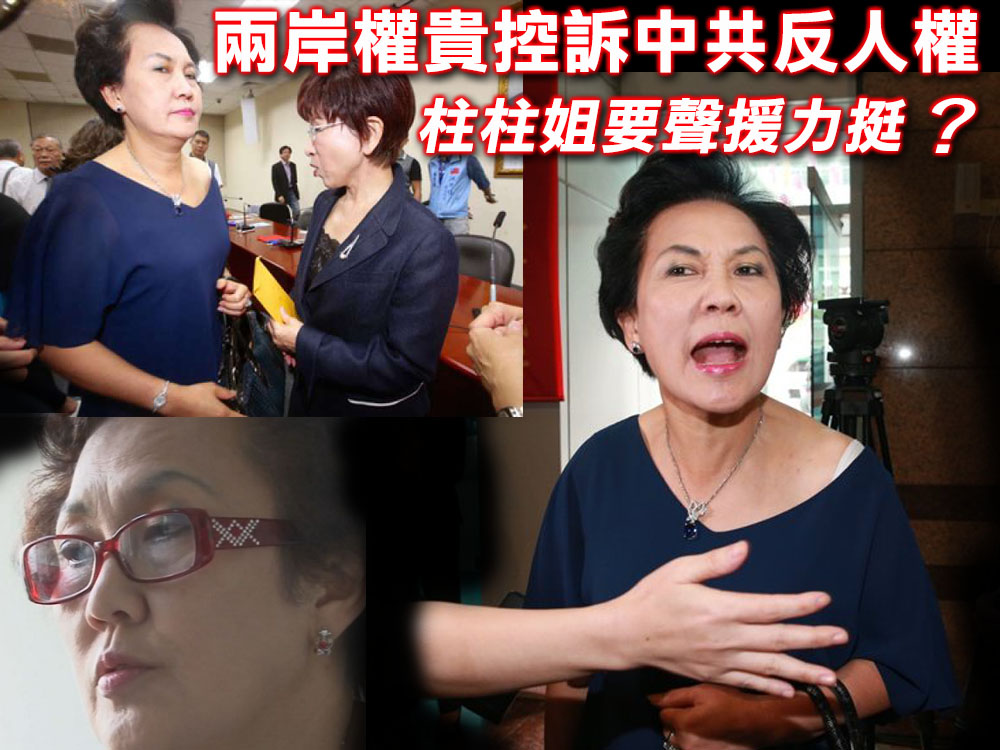 兩岸權貴控訴中共反人權●柱柱姐要不要聲援？