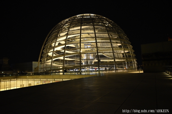德國議會夜景