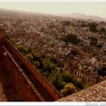 Andalucia 的黃昏 (從阿罕布拉宮俯瞰