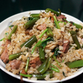 豬肉波菜炒香茅飯(2)
