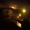 CLEVELAND POINT MOON NIGHT