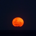 黃金海岸看日落與月升