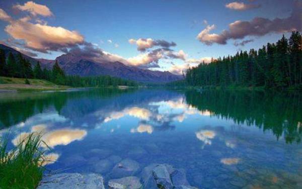 寧静的湖泊---真是太美啦！(下) ~Latte